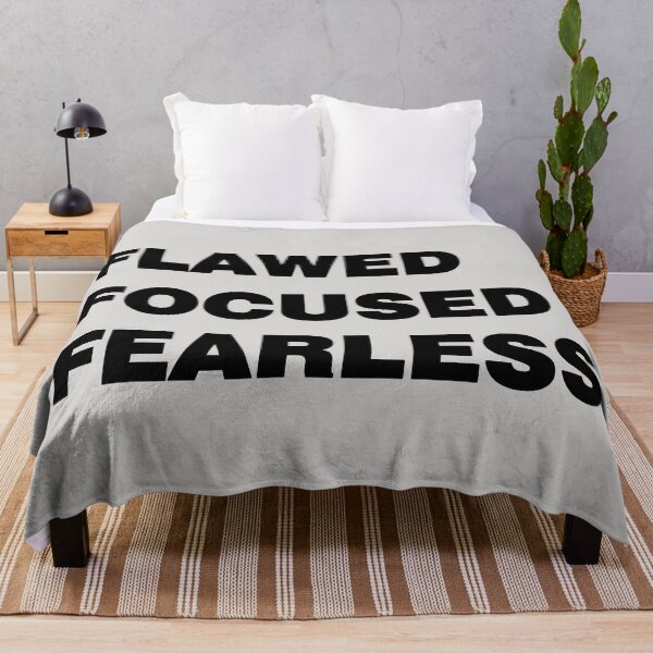 Item preview, flawed focused fearless designed and sold by sheelatewatia.