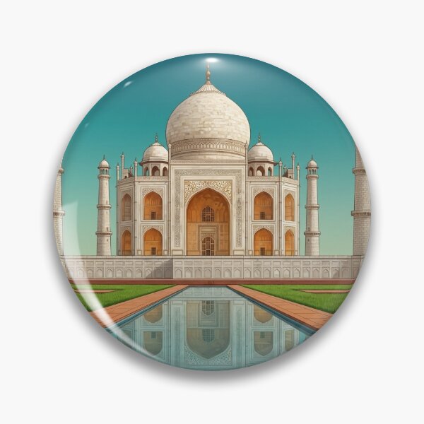 Item preview, Taj Mahal Glow – Minimal India designed and sold by neon-space.