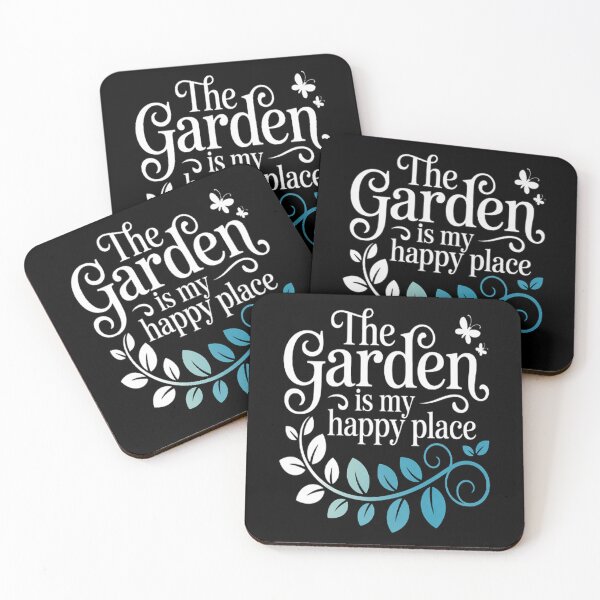 Item preview, The Garden Is My Happy Place Serenity Blooms designed and sold by brinbotty.