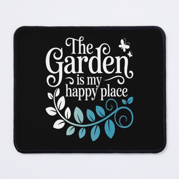 Item preview, The Garden Is My Happy Place Serenity Blooms designed and sold by brinbotty.