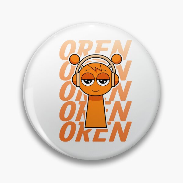 Item preview, Sprunki Oren Orange designed and sold by brainmktdgtal.