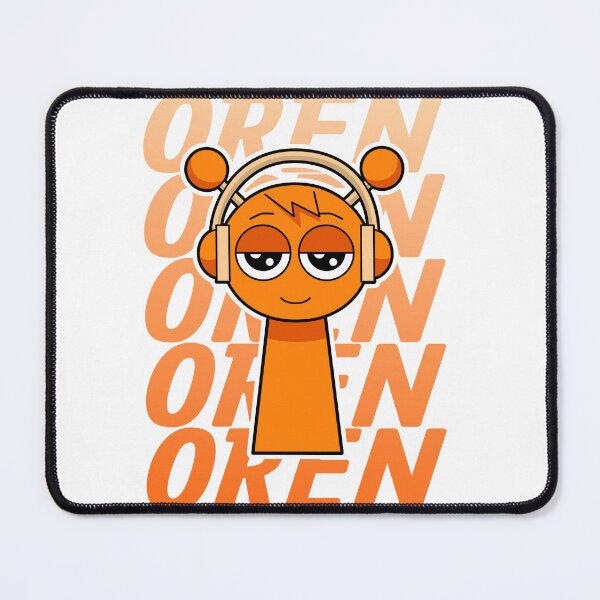 Item preview, Sprunki Oren Orange designed and sold by brainmktdgtal.