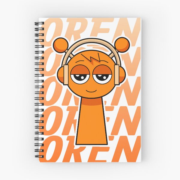 Item preview, Sprunki Oren Orange designed and sold by brainmktdgtal.