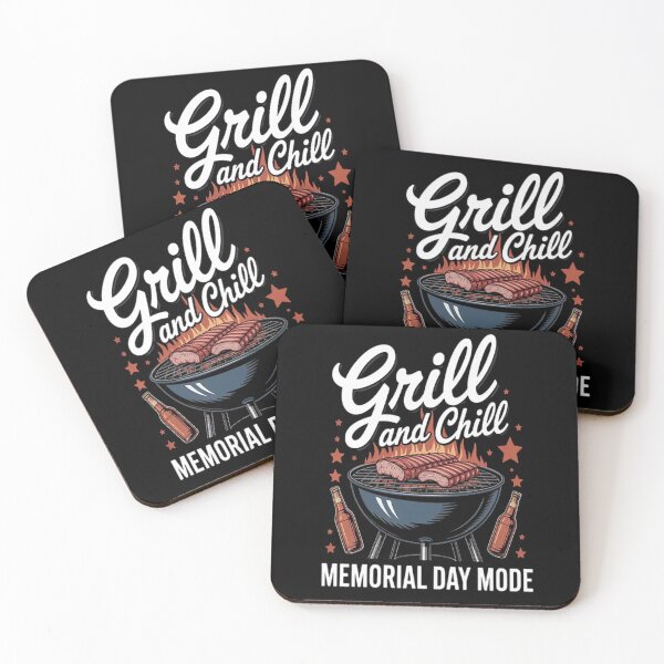 Item preview, Patriotic Grill And Chill BBQ Memorial Day Mode designed and sold by gandebro.