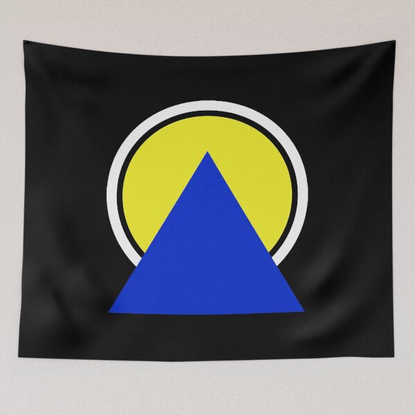 Item preview, No Man's Sky Starship Insignia Blue designed and sold by aneoone.