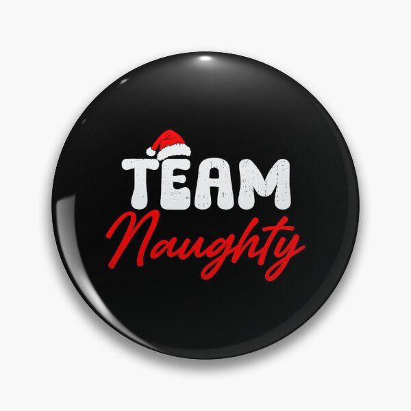 Item preview, Team Naughty Funny Christmas Couple Matching Team Nice Xmas  designed and sold by JEFDodsonArt.
