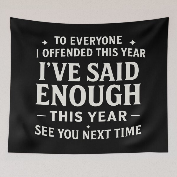 Item preview, To Everyone I Offended This Year tshirt designed and sold by Jacky-Design.