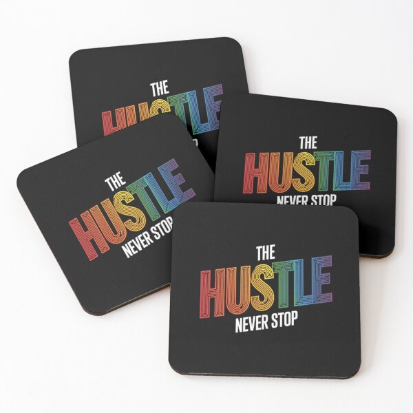 Item preview, The Hustle Never Stop Keep Moving designed and sold by brinbotty.