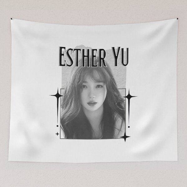 Item preview, Yu Shuxin – Esther Yu (虞书欣) Chinese Actress Art Chinese Celebrity IllustrationScrapbook Collage Cozy Y2K Vintage Design designed and sold by HELL0WBELLO.