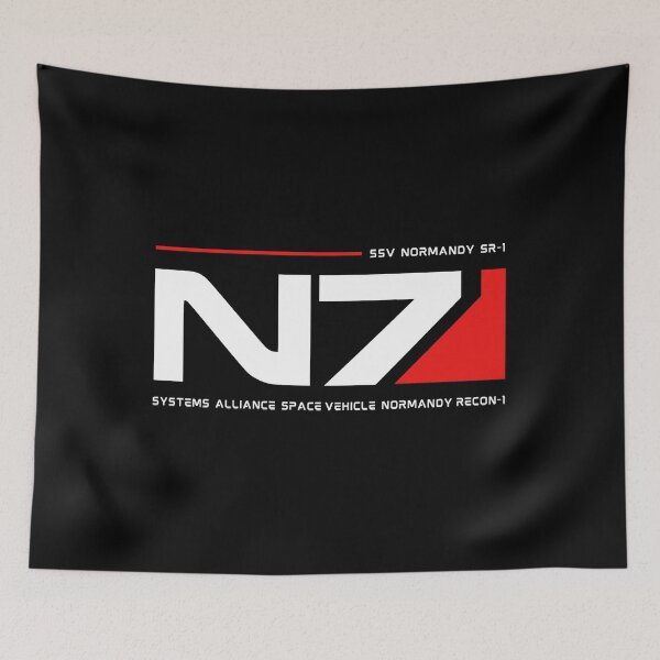 Item preview, N7 Ssv Normandy Sr-1 Space Ship Retro  designed and sold by Kurtioyer.