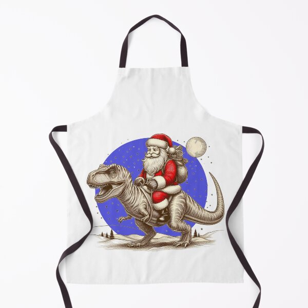 Item preview, Santa On Trax – T-Rex Holiday Ride Fantasy Design designed and sold by denip.