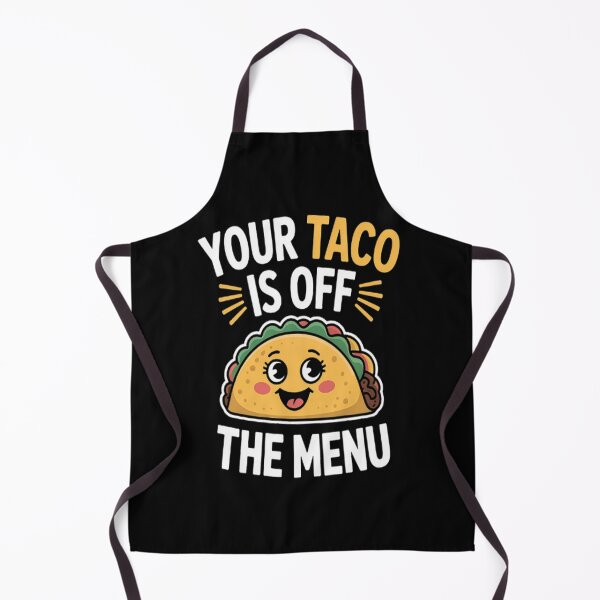 Item preview, Taco Off Menu Happily Married designed and sold by gandebro.