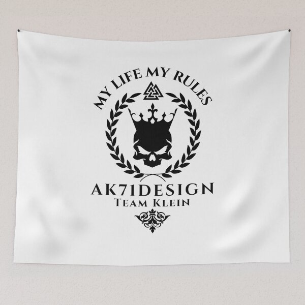 Item preview, Team Klein-Skull-my Life my rules-AK71Design designed and sold by Zerberus71.