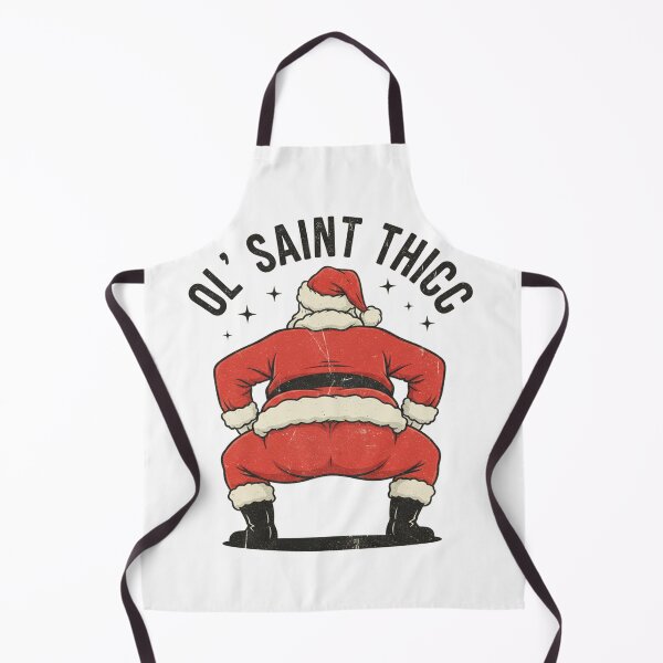 Item preview, Funny Retro Christmas - Ol' Saint Thicc Essential designed and sold by chkokis Clothing.