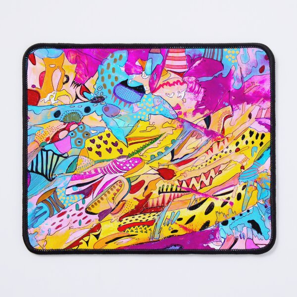 Item preview, 692. Il Primo Sorso di Caffè. Colorful Abstract Art designed and sold by Veera Zukova.