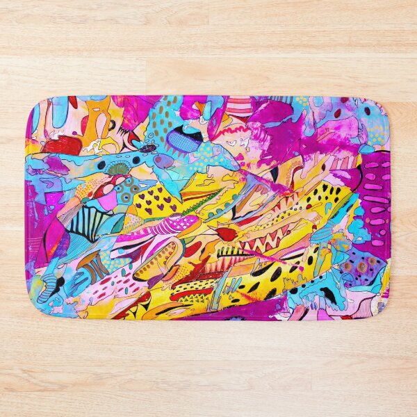 Item preview, 692. Il Primo Sorso di Caffè. Colorful Abstract Art designed and sold by Veera Zukova.