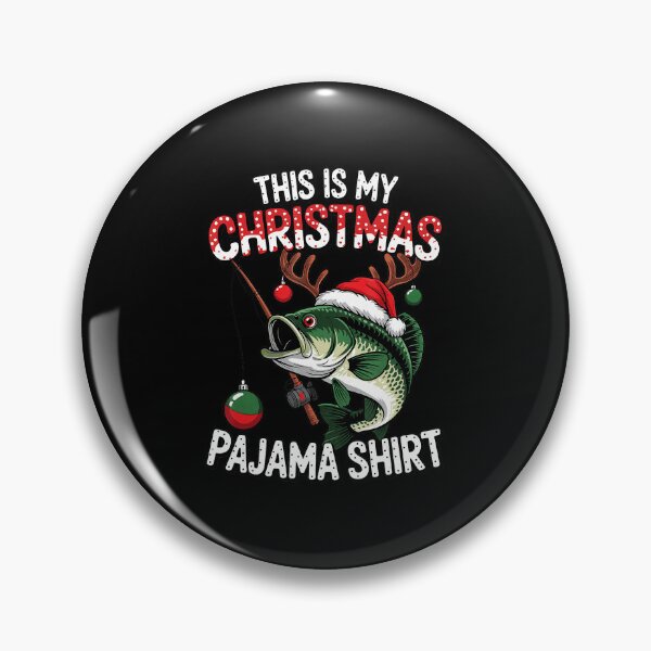 Item preview, This Is My Christmas Pajama Bass Fish Santa Hat Toddler  designed and sold by JEFDodsonArt.
