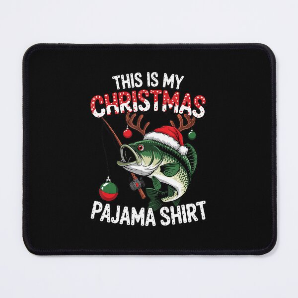 Item preview, This Is My Christmas Pajama Bass Fish Santa Hat Toddler  designed and sold by JEFDodsonArt.