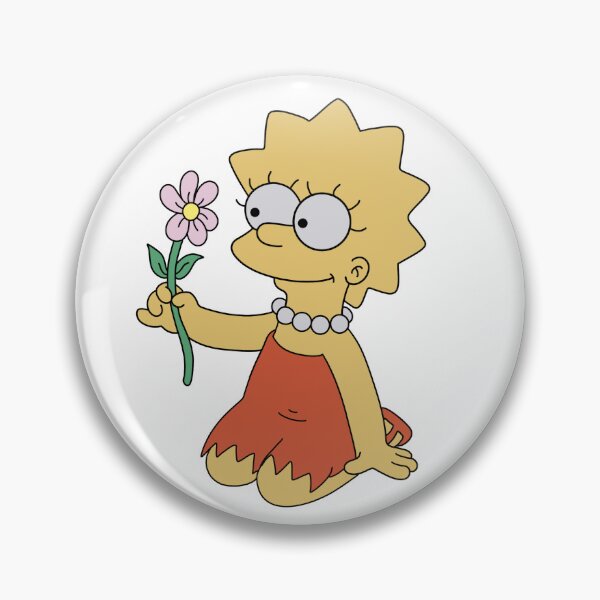 Item preview, Lisa with a flower designed and sold by WillowTreeArt.