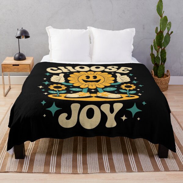 Item preview, Choose Joy – Retro Sunshine Positivity Mental Health Gift designed and sold by The People’s Punchline.
