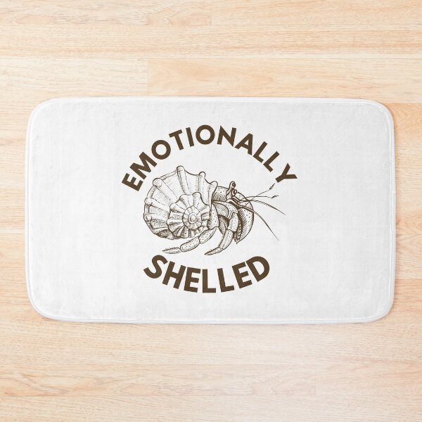 Item preview, Funny Ocean lover Emotionally Shelled – Emotional Humor Hermit Crab Graphic for Sarcasm Lovers designed and sold by biomood.