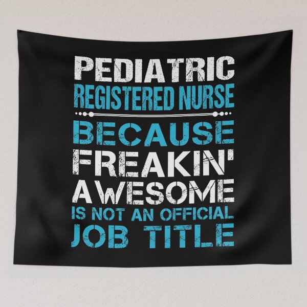 Item preview, Pediatric Registered Nurse designed and sold by aqnkkalw83.