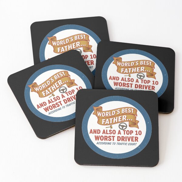 Item preview, World's Best Father... And Also A Top 10 Worst Driver According To Traffic Court Funny Gift designed and sold by Owcomm.