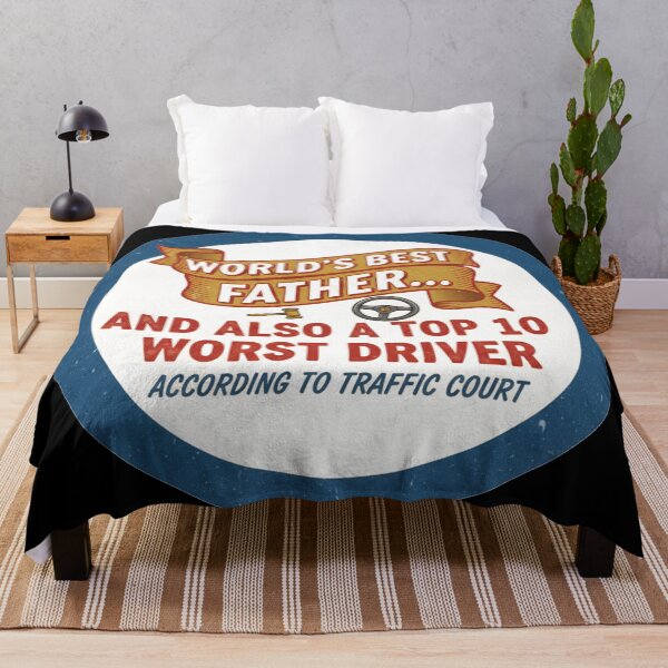 Item preview, World's Best Father... And Also A Top 10 Worst Driver According To Traffic Court Funny Gift designed and sold by Owcomm.