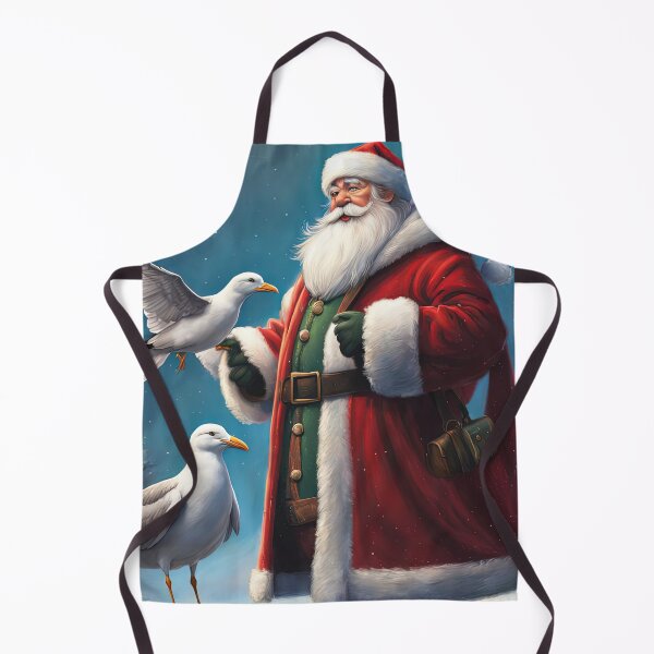 Item preview, Seagull With Father Christmas designed and sold by Colin Bentham.