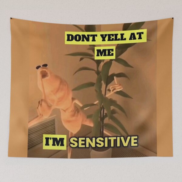 Item preview, Marcus the Worm Don't Yell at Me I'm Sensitive designed and sold by Jaimeftw.