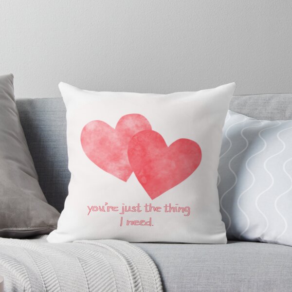 Item preview, Cute Red Hearts – “You’re Just the Thing I Need” Love Design designed and sold by LiudmylaMaika.