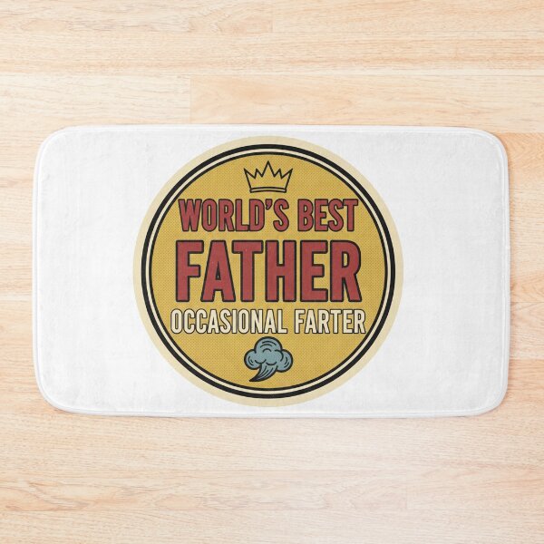 Item preview, World's Best Father Occasional Farter Funny Dad Quote designed and sold by Owcomm.