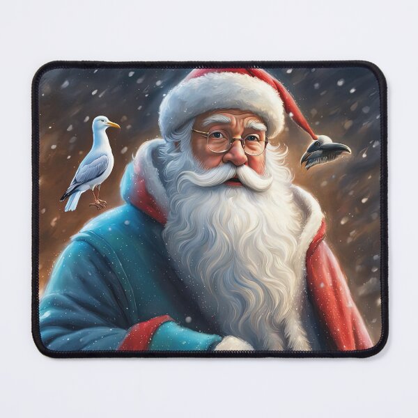 Item preview, Seagull With Father Christmas designed and sold by Colin Bentham.