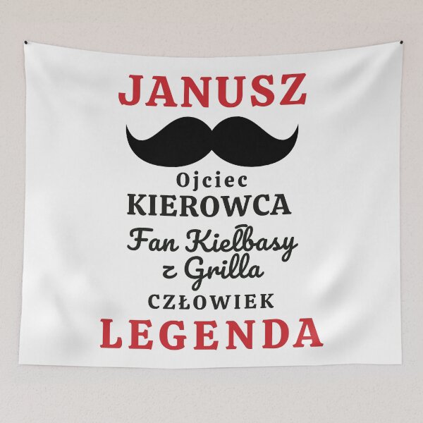 Item preview, Janusz | Funny Gag Gift | Funny Polish Quote designed and sold by Anniko Art Studio.
