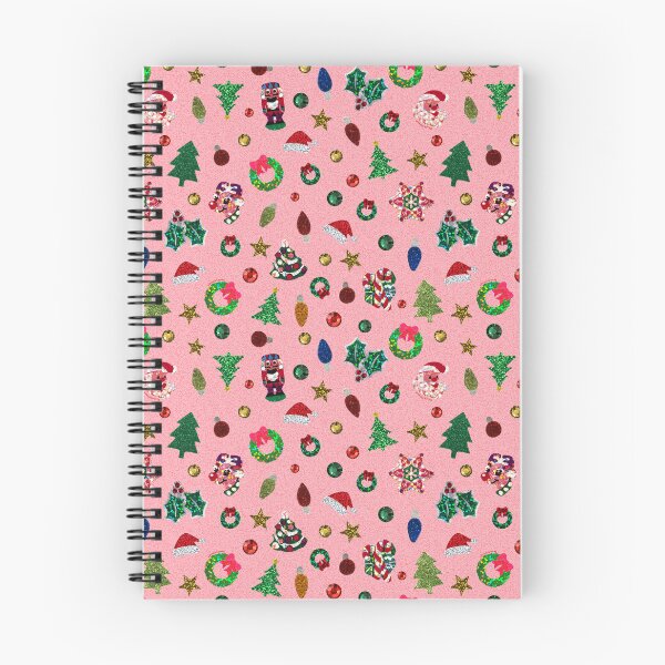 Item preview, Christmas Sticker Print in Pink designed and sold by doodlebymeg.