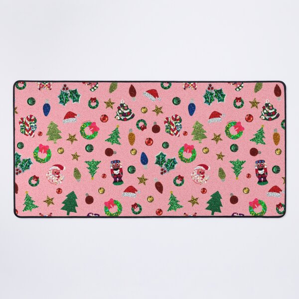 Item preview, Christmas Sticker Print in Pink designed and sold by doodlebymeg.