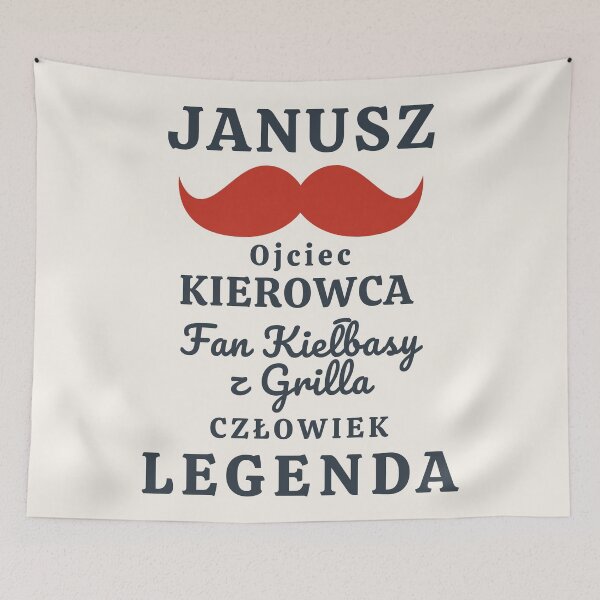 Item preview, Janusz | Funny Gag Gift | Funny Polish Quote designed and sold by Anniko Art Studio.