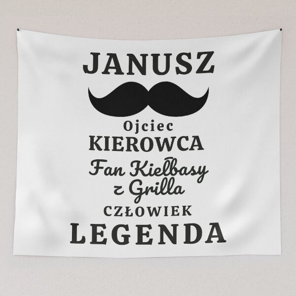 Item preview, Janusz | Funny Gag Gift | Funny Polish Quote designed and sold by Anniko Art Studio.