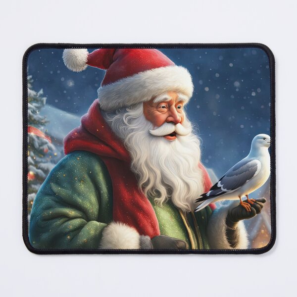 Item preview, Seagull With Father Christmas designed and sold by Colin Bentham.