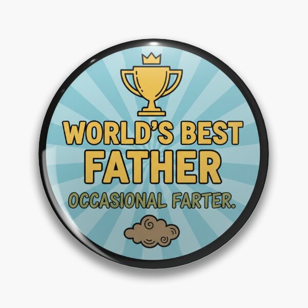 Item preview, World's Best Father Occasional Farter Funny Dad Joke designed and sold by Owcomm.