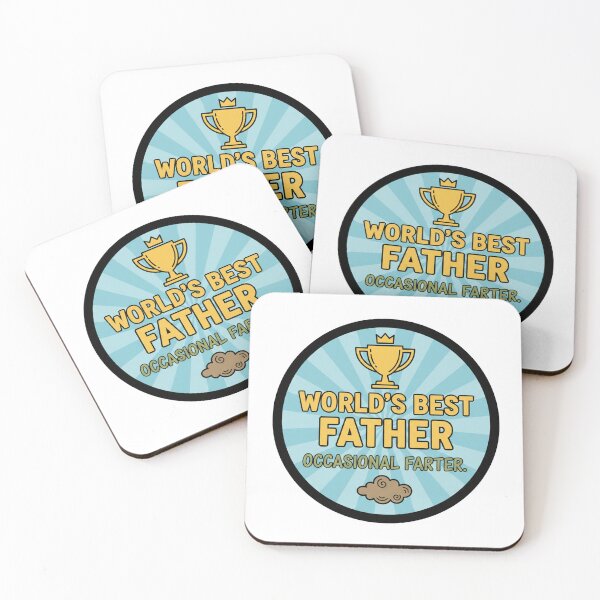 Item preview, World's Best Father Occasional Farter Funny Dad Joke designed and sold by Owcomm.