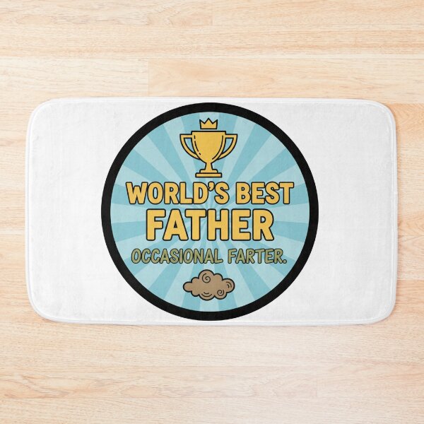 Item preview, World's Best Father Occasional Farter Funny Dad Joke designed and sold by Owcomm.