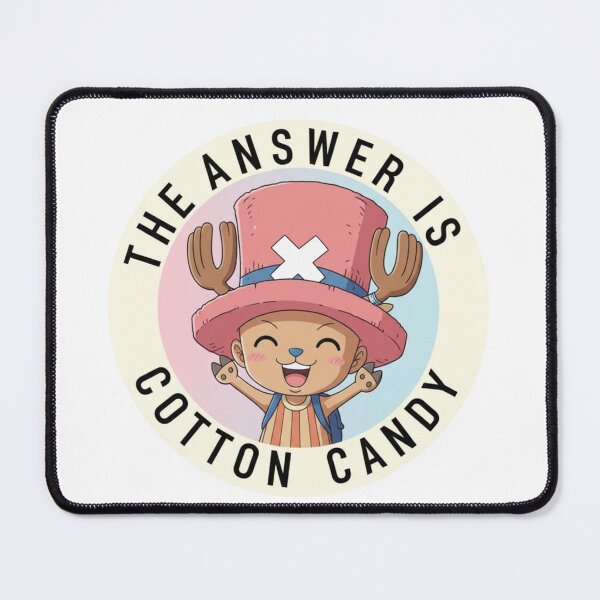 Item preview, One Piece The Answer Is Cotton Candy Kawaii Chopper Cute Anime Art designed and sold by UMI BLOOM.