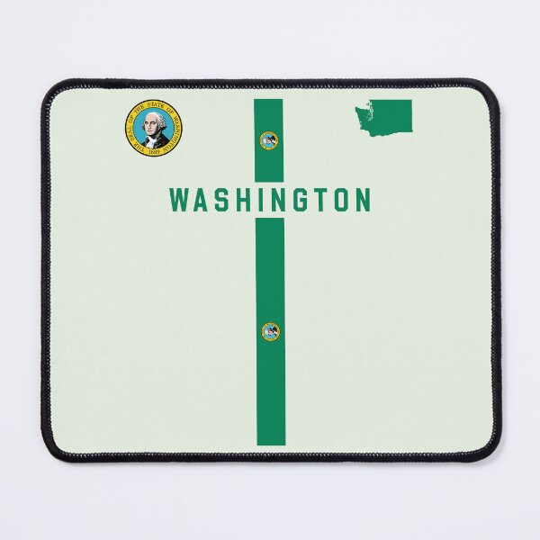 Item preview, Classic Washington State Pride, Seal, Map, and Evergreen Cross Design T-Shirt designed and sold by mashmosh.