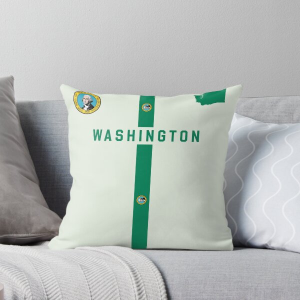 Item preview, Classic Washington State Pride, Seal, Map, and Evergreen Cross Design T-Shirt designed and sold by mashmosh.