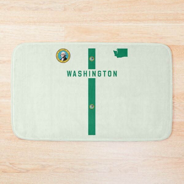 Item preview, Classic Washington State Pride, Seal, Map, and Evergreen Cross Design T-Shirt designed and sold by mashmosh.