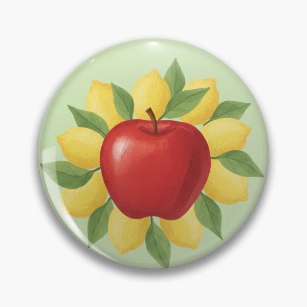 Item preview, Apple & Lemon Botanical Seamless Patter designed and sold by civotajim.