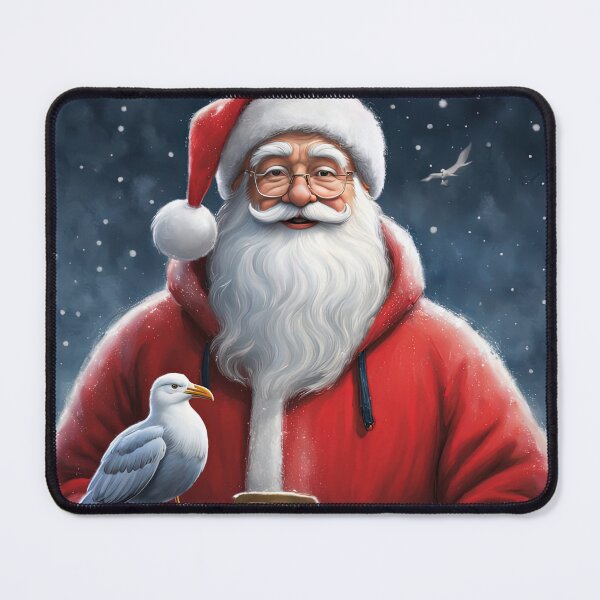 Item preview, Seagull With Father Christmas designed and sold by Colin Bentham.