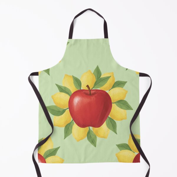 Item preview, Apple & Lemon Botanical Seamless Patter designed and sold by civotajim.
