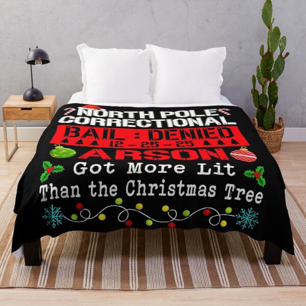 Item preview, North Pole Correctional Arson More Lit Than Christmas Tree designed and sold by WayTBeenkenArt.